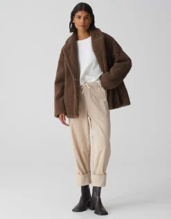 Corduroy Broek Malpi Cargo Beige Online Bestellen*OPUS Online