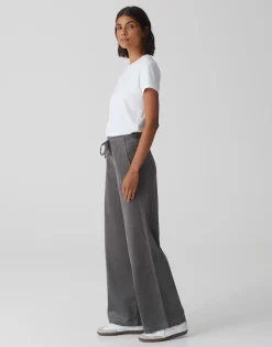 Corduroy Broek Mileni Track Grijs Online Bestellen*OPUS Online