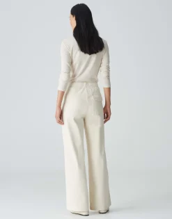 Corduroy Broek Mileni Track Wit Online Bestellen*OPUS Shop