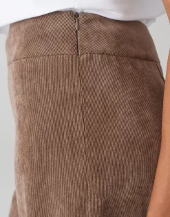 Corduroy Broek Misha Babycord Bruin Online Bestellen*OPUS Cheap