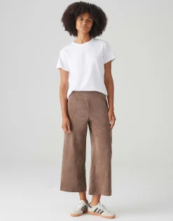 Corduroy Broek Misha Babycord Bruin Online Bestellen*OPUS Cheap