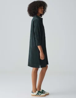 Corduroy Jurk Wedelia Groen Online Bestellen*OPUS Sale