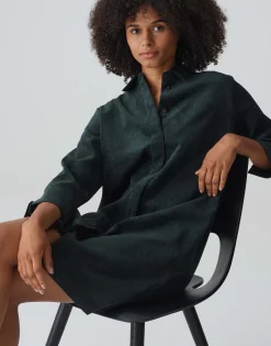 Corduroy Jurk Wedelia Groen Online Bestellen*OPUS Sale