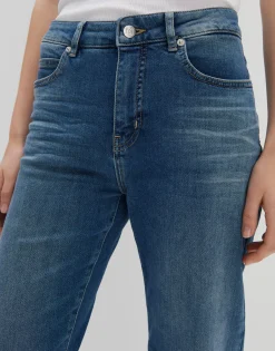 Cropped Relaxed Jeans Corah Blauw Online Bestellen*OPUS Store