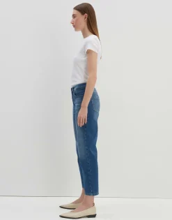 Cropped Relaxed Jeans Corah Blauw Online Bestellen*OPUS Store