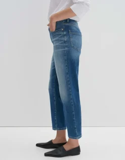 Cropped Relaxed Jeans Corah Iconic Blauw Online Bestellen*OPUS Flash Sale