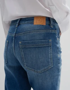 Cropped Relaxed Jeans Corah Iconic Blauw Online Bestellen*OPUS Flash Sale