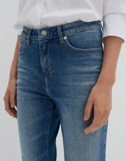 Cropped Relaxed Jeans Corah Iconic Blauw Online Bestellen*OPUS Flash Sale