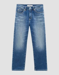 Cropped Relaxed Jeans Corah Iconic Blauw Online Bestellen*OPUS Flash Sale