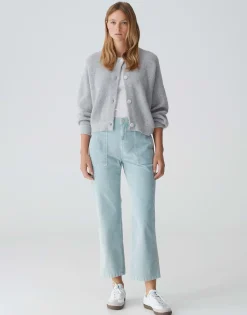 Cropped Wide Jeans Mokoti Work Blauw Online Bestellen*OPUS Fashion