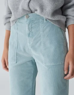 Cropped Wide Jeans Mokoti Work Blauw Online Bestellen*OPUS Fashion