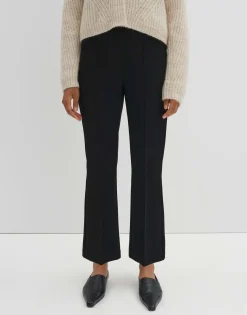 Flared Pants Curinna Detail Zwart Online Bestellen*OPUS Flash Sale