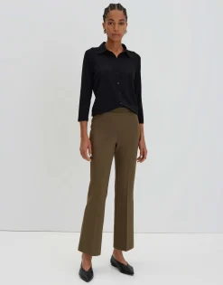 Flared Pants Curinna Groen Online Bestellen*OPUS Fashion