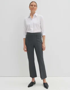 Flared Pants Curinna Mélange Grijs Online Bestellen*OPUS Outlet