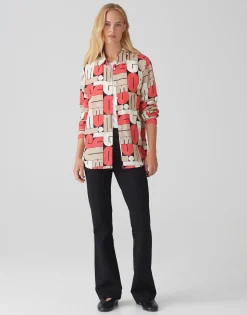 Flared Pants Erja Sporty Zwart Online Bestellen*OPUS Sale