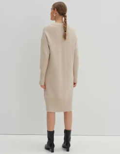 Gebreide Jurk Qiola Beige Online Bestellen*OPUS Best