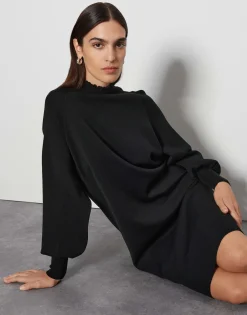 Gebreide Jurk Quarisi Zwart Online Bestellen*OPUS Online