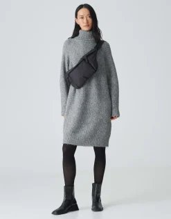Gebreide Jurk Wakona Grijs Online Bestellen*OPUS Cheap