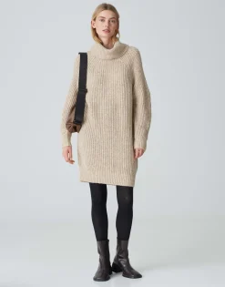 Gebreide Jurk Wakya Beige Online Bestellen*OPUS Fashion
