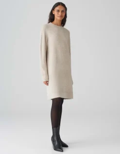 Gebreide Jurk Waletta Beige Online Bestellen*OPUS New
