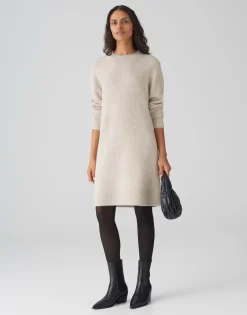 Gebreide Jurk Waletta Beige Online Bestellen*OPUS New