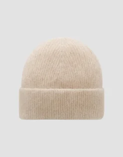 Gebreide Muts Beky Fluffy Beige Online Bestellen*OPUS Flash Sale