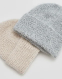 Gebreide Muts Beky Fluffy Beige Online Bestellen*OPUS Flash Sale