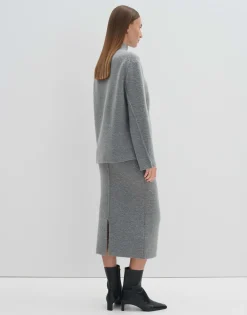 Gebreide Rok Onitti Grijs Online Bestellen*OPUS Outlet
