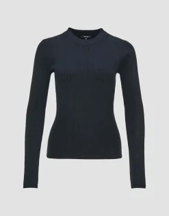 Gebreide Trui Peffo Blauw Online Bestellen*OPUS Hot