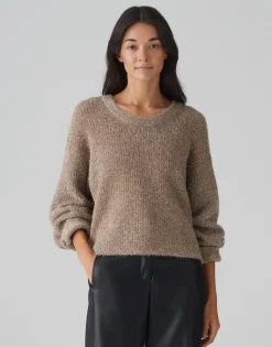 Gebreide Trui Plimma Bruin Online Bestellen*OPUS Clearance