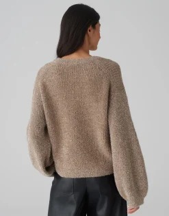 Gebreide Trui Plimma Bruin Online Bestellen*OPUS Clearance