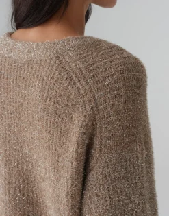 Gebreide Trui Plimma Bruin Online Bestellen*OPUS Clearance
