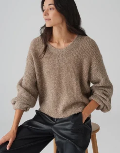 Gebreide Trui Plimma Bruin Online Bestellen*OPUS Clearance