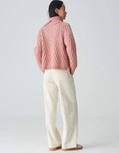 Gebreide Trui Plinea Roze Online Bestellen*OPUS Outlet