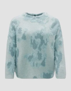 Gebreide Trui Plumi Blauw Online Bestellen*OPUS Sale
