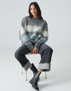 Gebreide Trui Pradeta Blauw Online Bestellen*OPUS Store