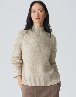 Gebreide Trui Puklana Beige Online Bestellen*OPUS Fashion