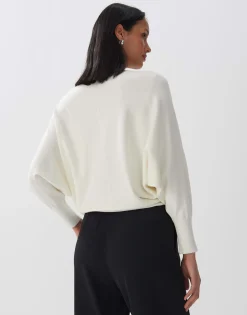Gebreide Trui Taliya Detail Wit Online Bestellen*OPUS Online