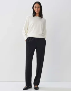 Gebreide Trui Taliya Detail Wit Online Bestellen*OPUS Online