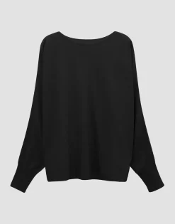 Gebreide Trui Taliya Detail Zwart Online Bestellen*OPUS Hot