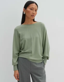 Gebreide Trui Taliya Line Groen Online Bestellen*OPUS Best Sale