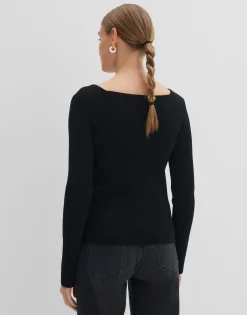 Gebreide Trui Tamea Zwart Online Bestellen*OPUS Fashion