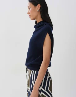 Gebreide Trui Tamena Blauw Online Bestellen*OPUS New