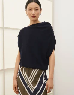 Gebreide Trui Tamena Blauw Online Bestellen*OPUS New