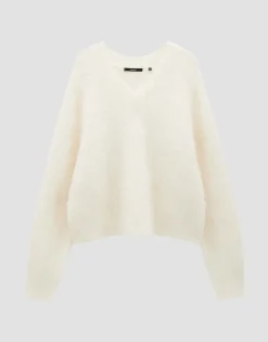 Gebreide Trui Tanyara Wit Online Bestellen*OPUS Sale