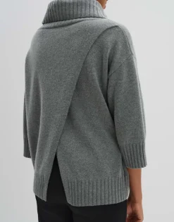 Gebreide Trui Taxina Grijs Online Bestellen*OPUS Store