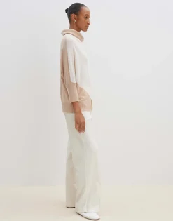 Gebreide Trui Temily Beige Online Bestellen*OPUS Discount