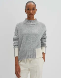 Gebreide Trui Tomie Grijs Online Bestellen*OPUS Clearance