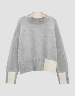 Gebreide Trui Tomie Grijs Online Bestellen*OPUS Clearance