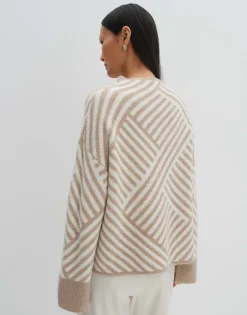 Gebreide Trui Tonica Beige Online Bestellen*OPUS Cheap